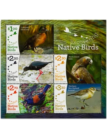 n° 349 - Timbre NOUVELLE-ZELANDE Blocs et feuillets