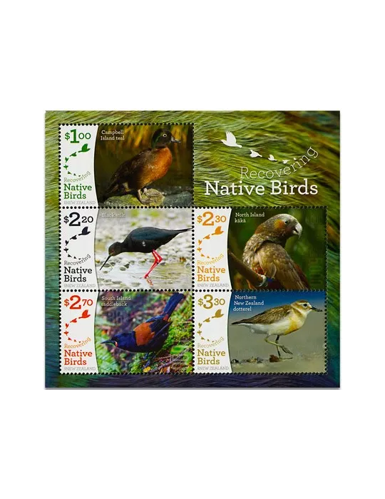 n° 349 - Timbre NOUVELLE-ZELANDE Blocs et feuillets