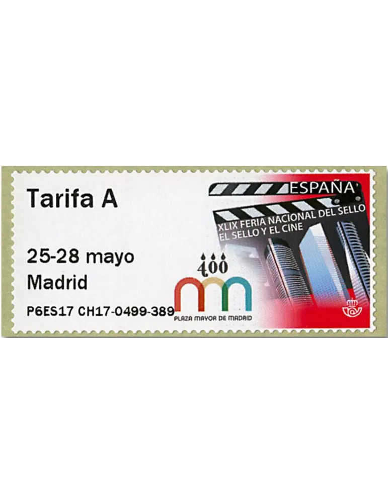 n° 141 - Timbre ESPAGNE Timbres de distributeurs