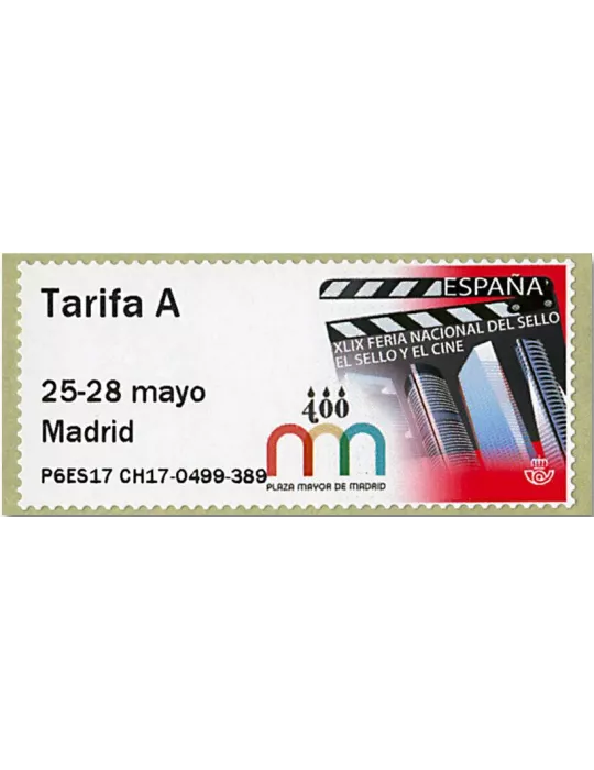 n° 141 - Timbre ESPAGNE Timbres de distributeurs