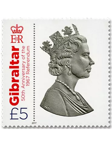 n° 1797 - Timbre GIBRALTAR Poste