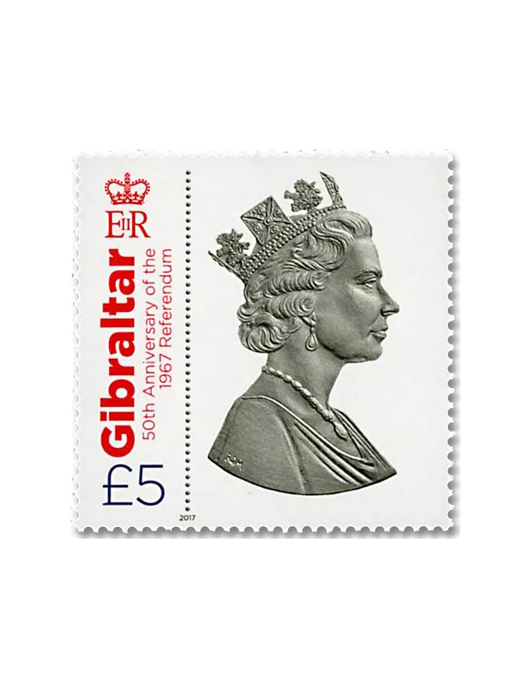 n° 1797 - Timbre GIBRALTAR Poste