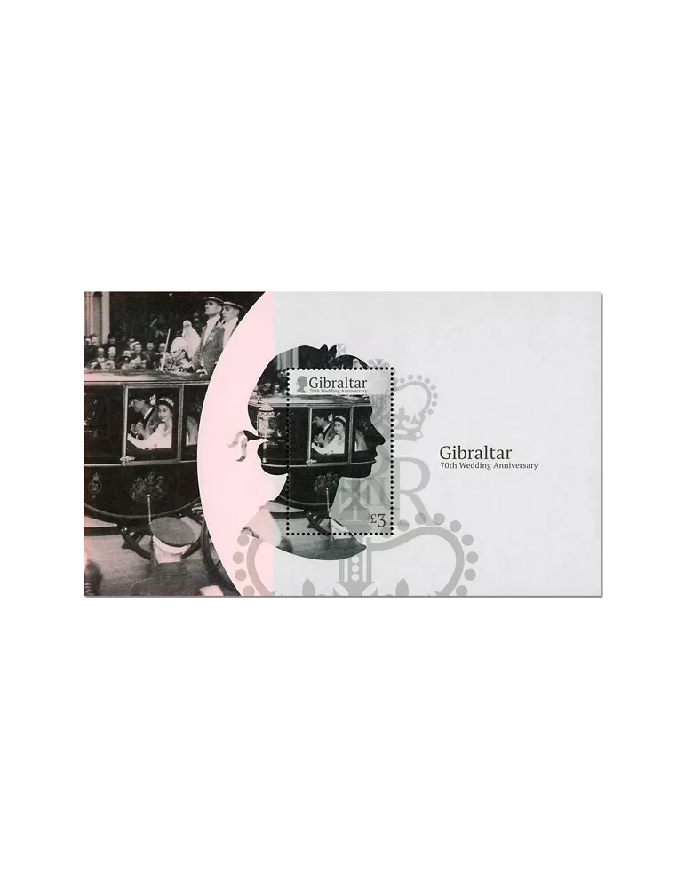 n° F1796 - Timbre GIBRALTAR Poste