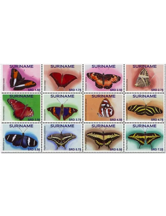 n° 2690/2701 - Timbre SURINAM Poste