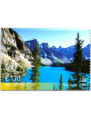 n° 960/961 - Timbre CENTRE INTERNATIONAL DE VIENNE Poste 2