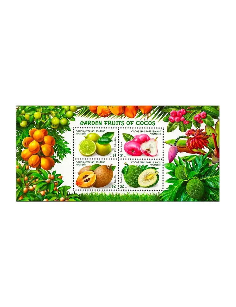 n° 21 - Timbre COCOS (ILES) Blocs et feuillets