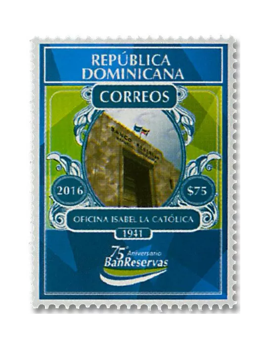 n° 1940 - Timbre DOMINICAINE Poste