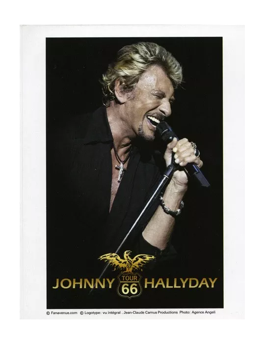 FRANCE : Collector Johnny Hallyday
