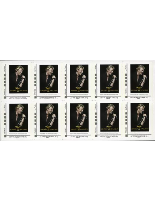 FRANCE : Collector Johnny Hallyday