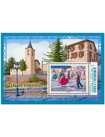 n° F800 - Timbre Andorre Poste