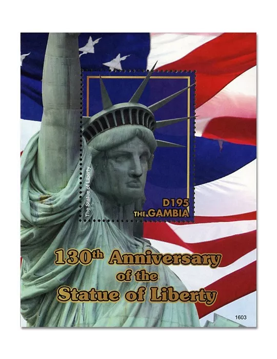 n° 872A - Timbre GAMBIE Blocs et feuillets