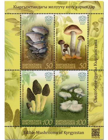 n° 13 - Timbre KIRGHIZISTAN (Kyrgyz Express Post) Blocs et feuillets