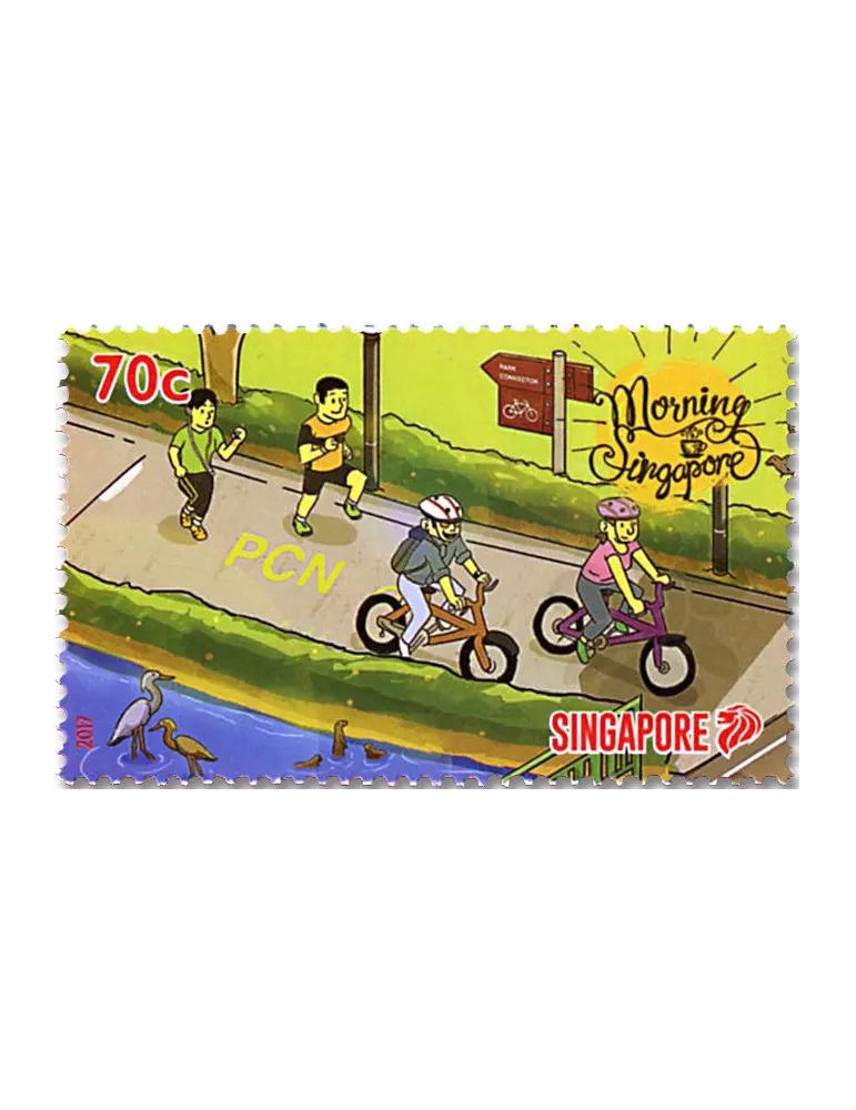 n° 2208/2213 - Timbre SINGAPOUR Poste