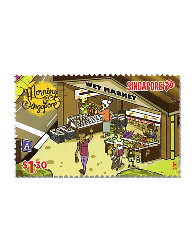 n° 2208/2213 - Timbre SINGAPOUR Poste