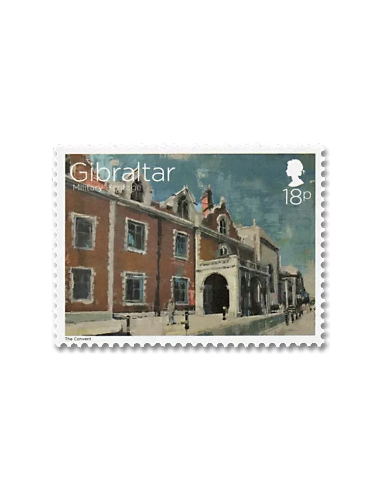 n° 1806 - 1807/1814 - Timbre GIBRALTAR Poste