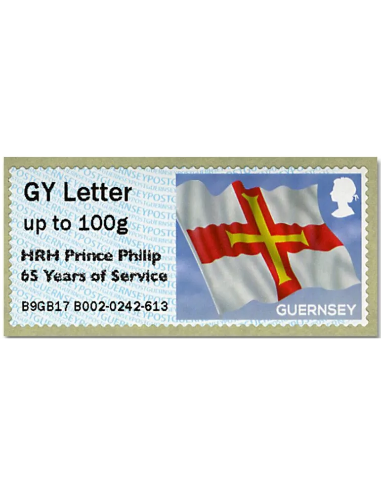 n° 31 - Timbre GUERNESEY Timbres de distributeurs