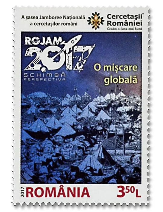 n° 6181/6184 - Timbre ROUMANIE Poste