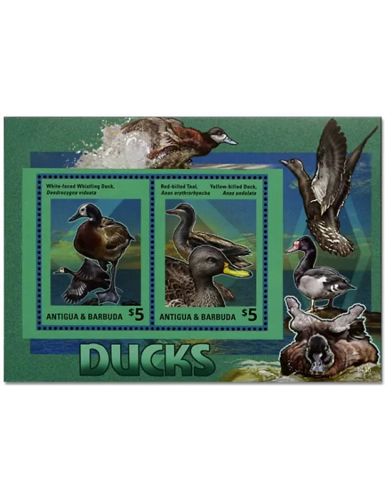 n° 733 - Timbre ANTIGUA Blocs et feuillets