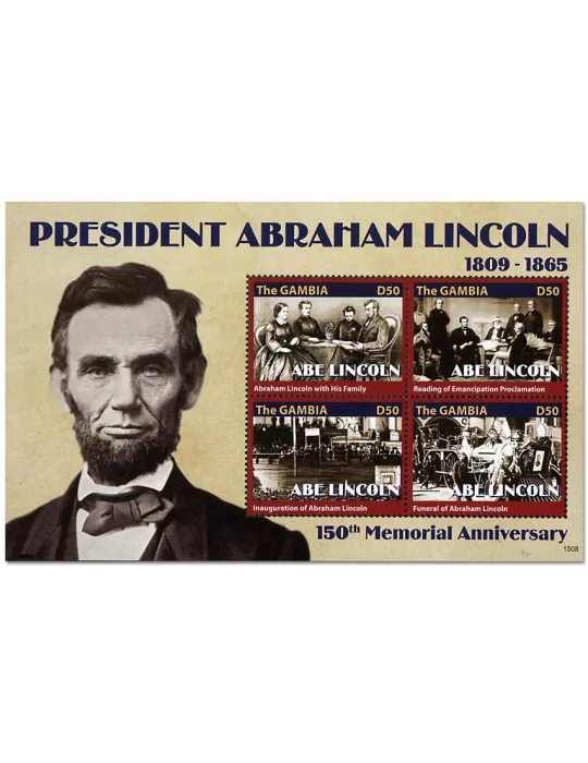 n° 5573/5576 - Timbre GAMBIE Poste