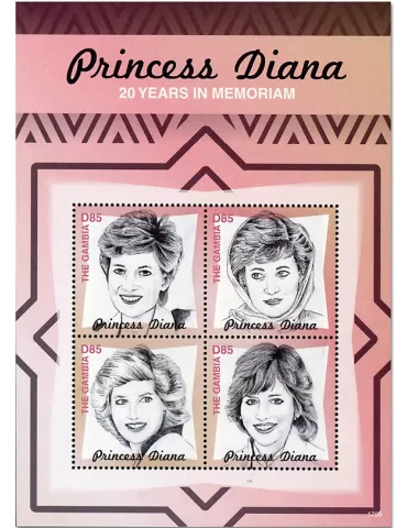 n° 5716/5719 - Timbre GAMBIE Poste