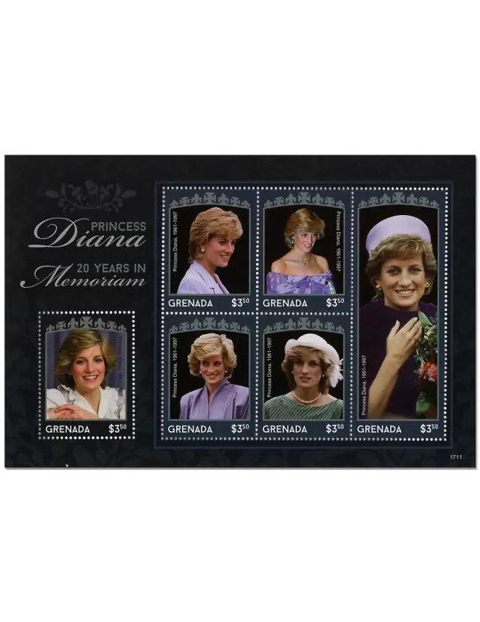 n° 6044/6049 - Timbre GRENADE Poste