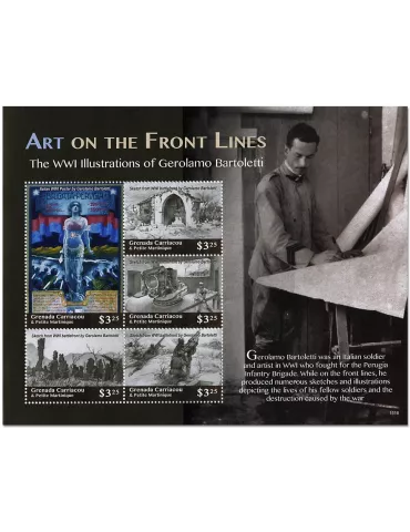 n° 4214A/4214E - Timbre GRENADINES Poste