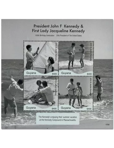 n° 6825/6828 - Timbre GUYANA Poste