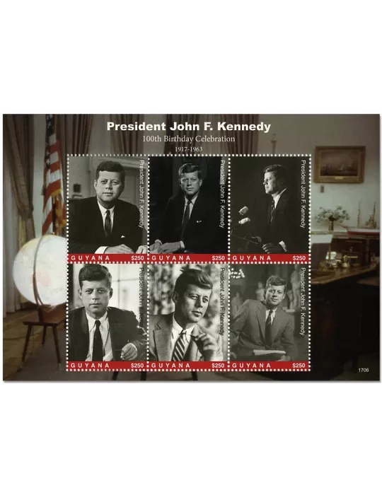 n° 6829/6834 - Timbre GUYANA Poste