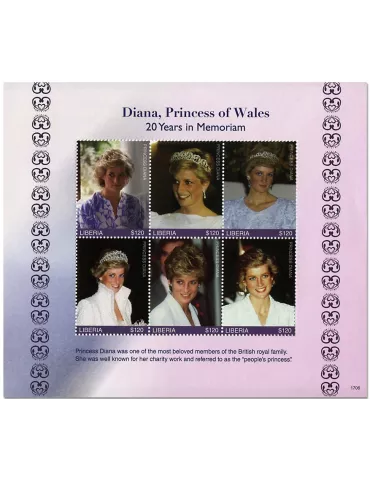 n° 5885/5890 - Timbre LIBERIA Poste