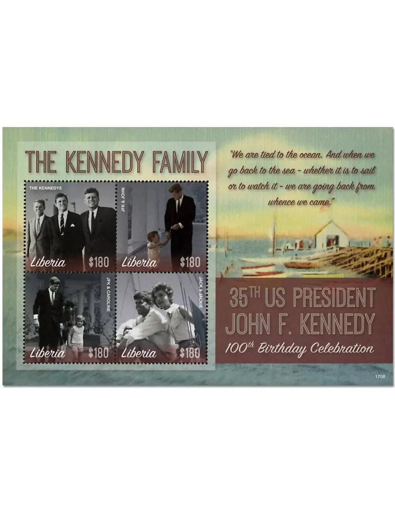 n° 5895/5898 - Timbre LIBERIA Poste