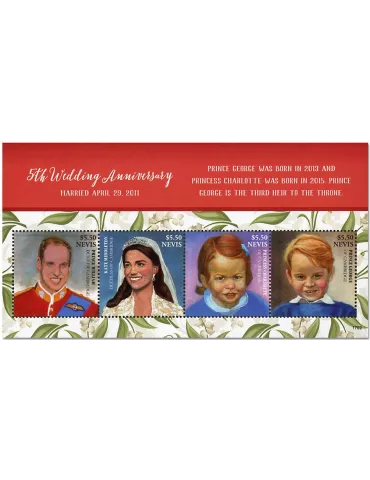 n° 2632/2635 - Timbre NEVIS Poste