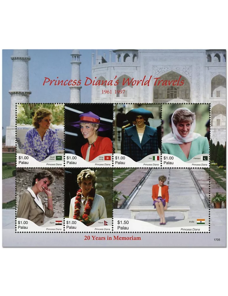 n° 3357/3363 - Timbre PALAU Poste