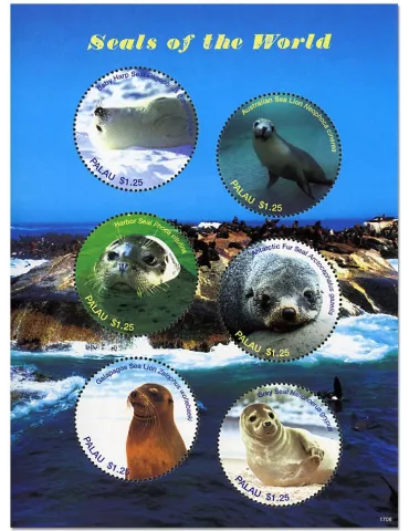 n° 3364/3369 - Timbre PALAU Poste