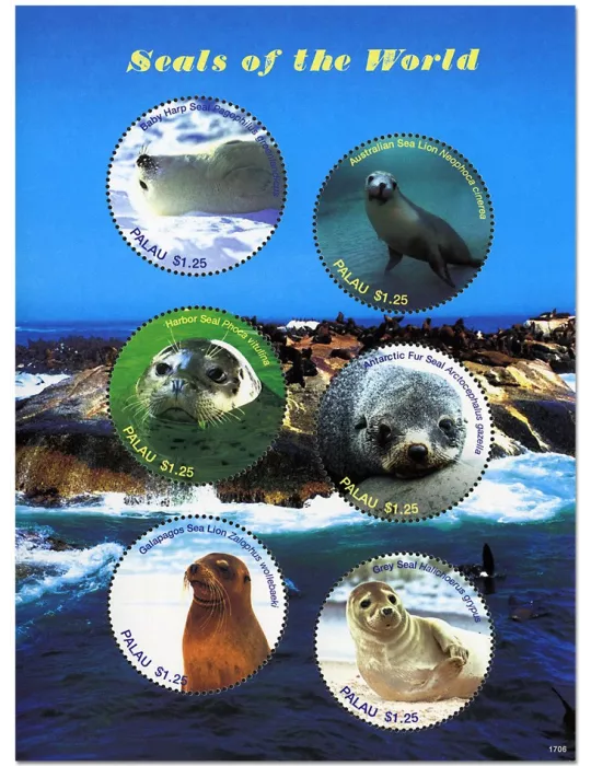 n° 3364/3369 - Timbre PALAU Poste