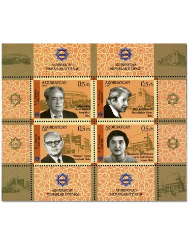 n° 967/970 - Timbre AZERBAIDJAN Poste