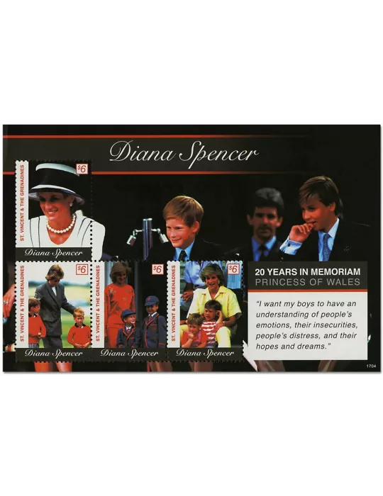 n° 6217/6220 - Timbre SAINT-VINCENT Poste