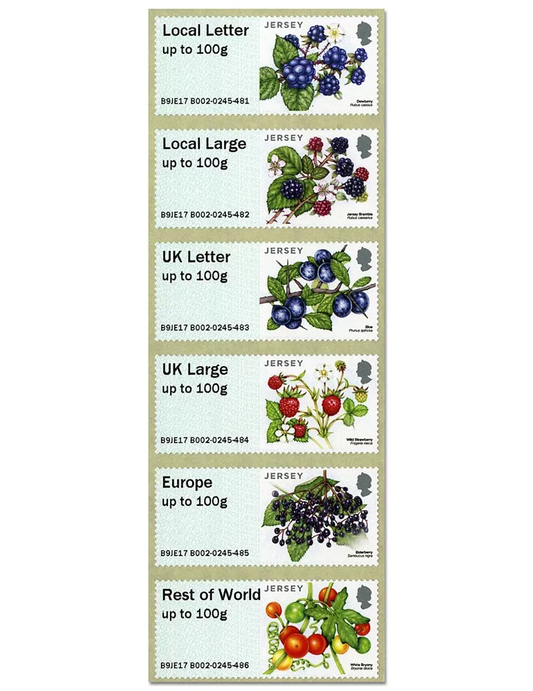 n° 73 - Timbre JERSEY Timbres de distributeurs