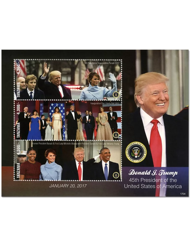 n° 4015/4017 - Timbre TANZANIE Poste