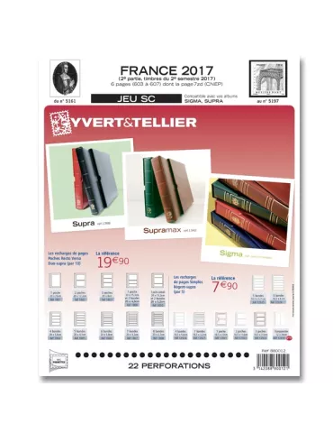 FRANCE SC : 2017 - 2E SEMESTRE (JEUX AVEC POCHETTES)