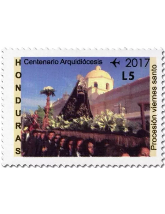 n° 1440/1448 - Timbre HONDURAS Timbres pour poste aérienne