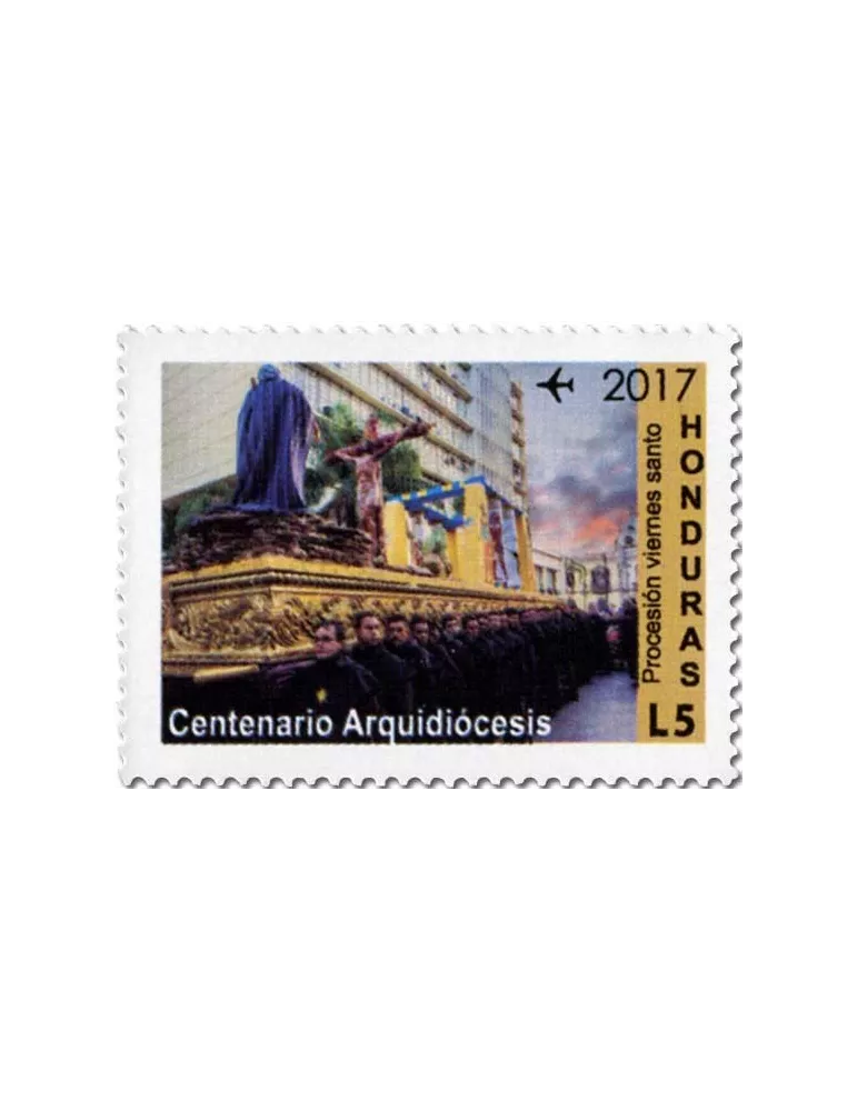 n° 1440/1448 - Timbre HONDURAS Timbres pour poste aérienne