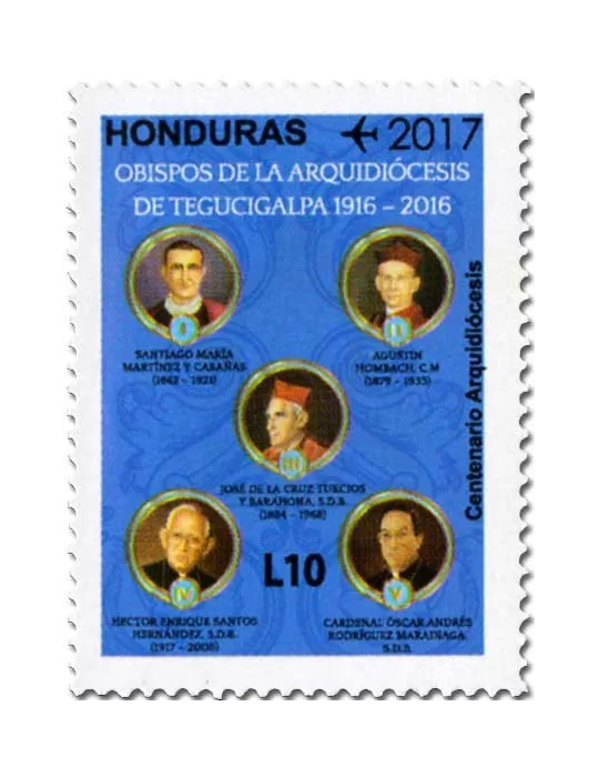 n° 1440/1448 - Timbre HONDURAS Timbres pour poste aérienne