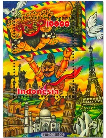 n° 327 - Timbre INDONESIE Blocs et feuillets