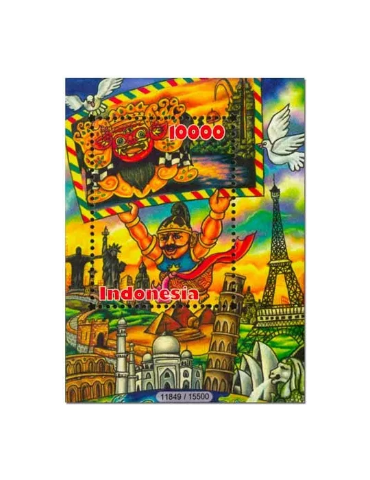 n° 327 - Timbre INDONESIE Blocs et feuillets