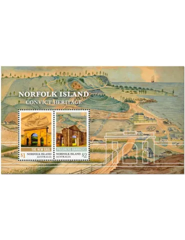 n° 71 - Timbre NORFOLK Blocs et feuillets