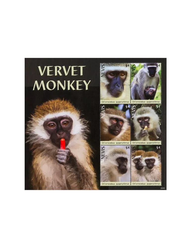 n° 2984/2989 - Timbre NEVIS Poste