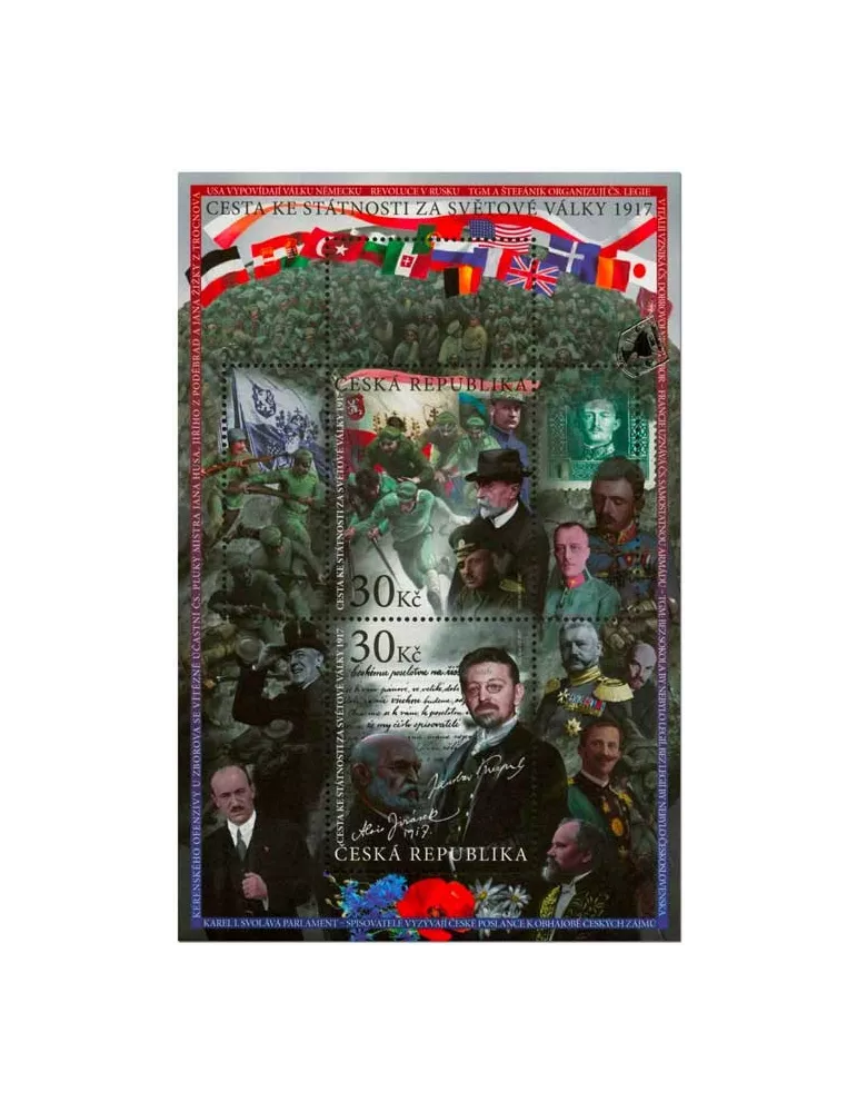 n° 64 - Timbre TCHEQUE (République) Blocs et feuillets