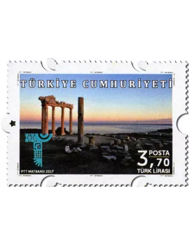 n° 3827/3830 - Timbre TURQUIE Poste 2