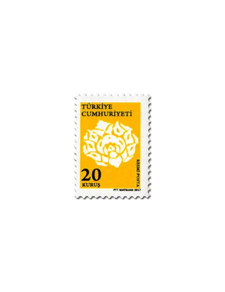 n° 343/347 - Timbre TURQUIE Timbres de service