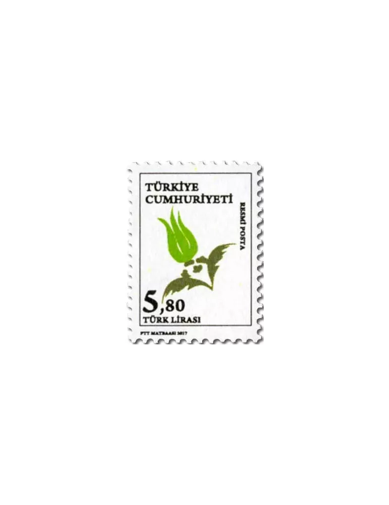 n° 348/356 - Timbre TURQUIE Timbres de service